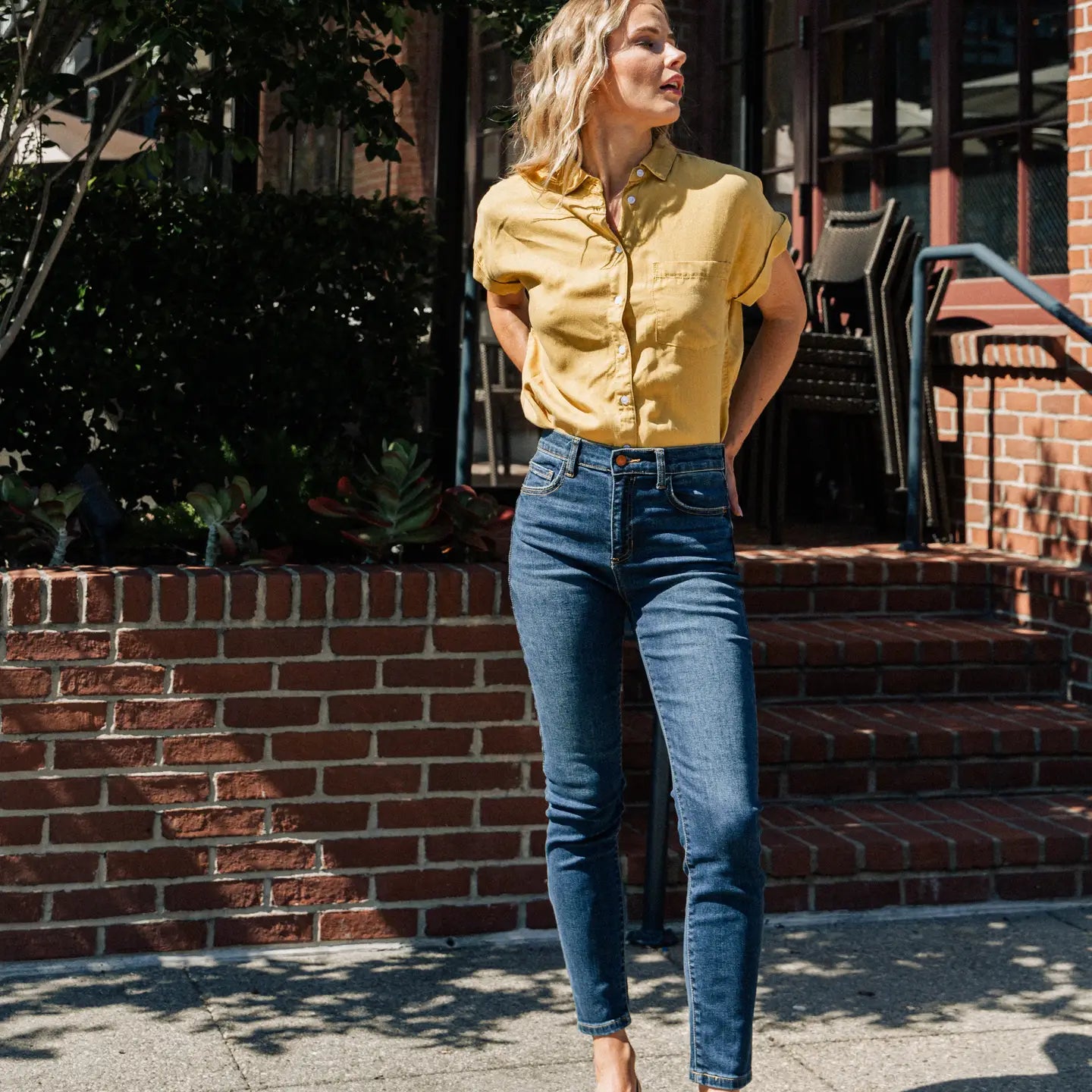 SneakPeek high rise skinny fit