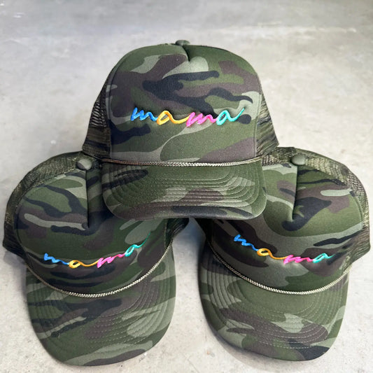 Mama camo cap