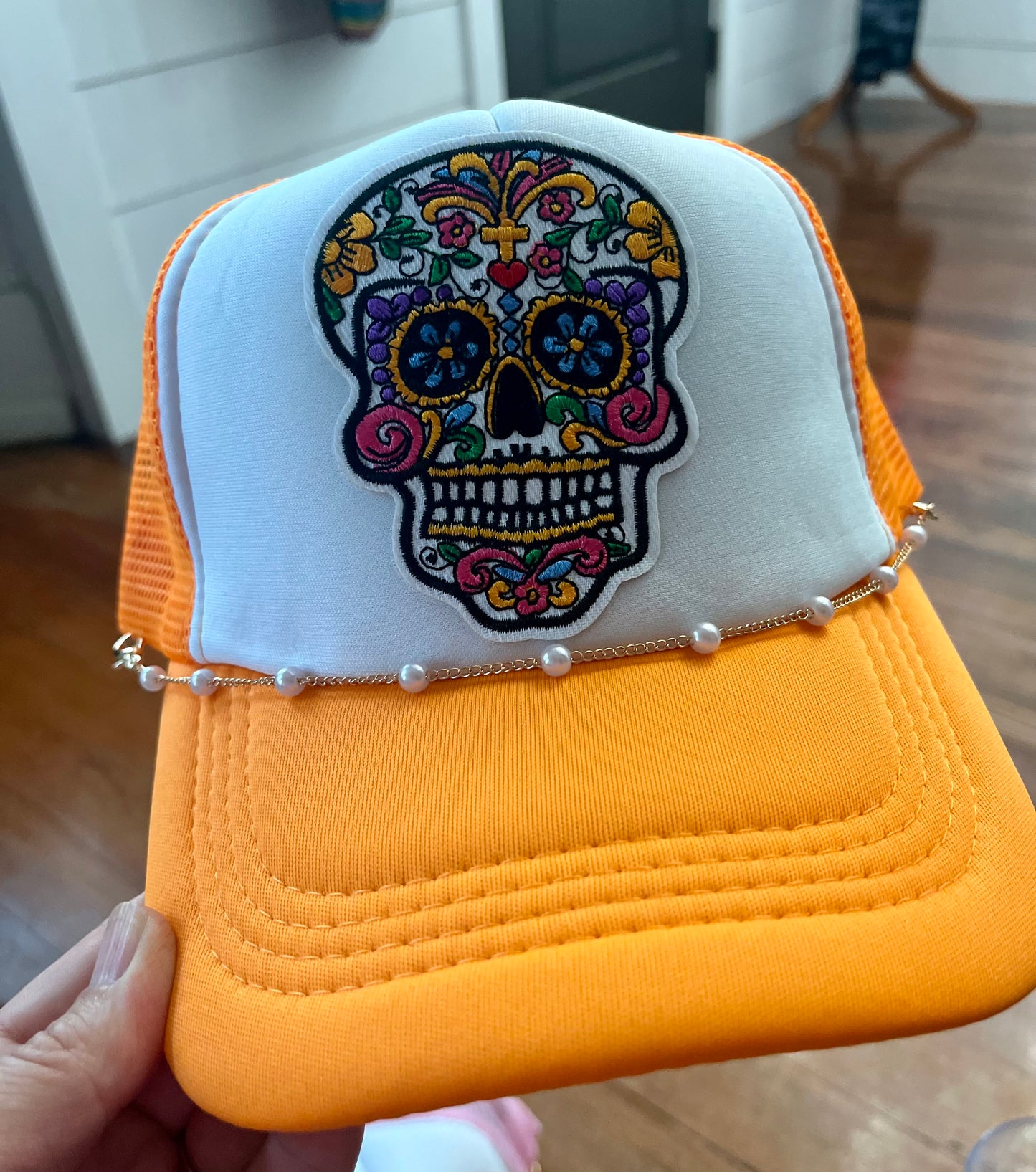 Trucker Hats-Sugar Skulls