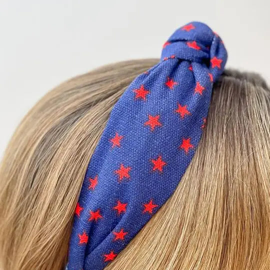 Star printed headband