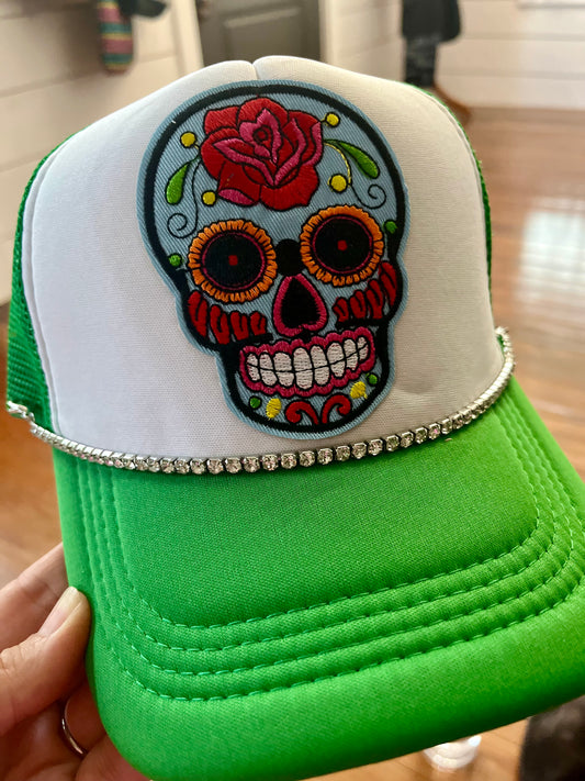 Trucker Hats-Sugar Skulls