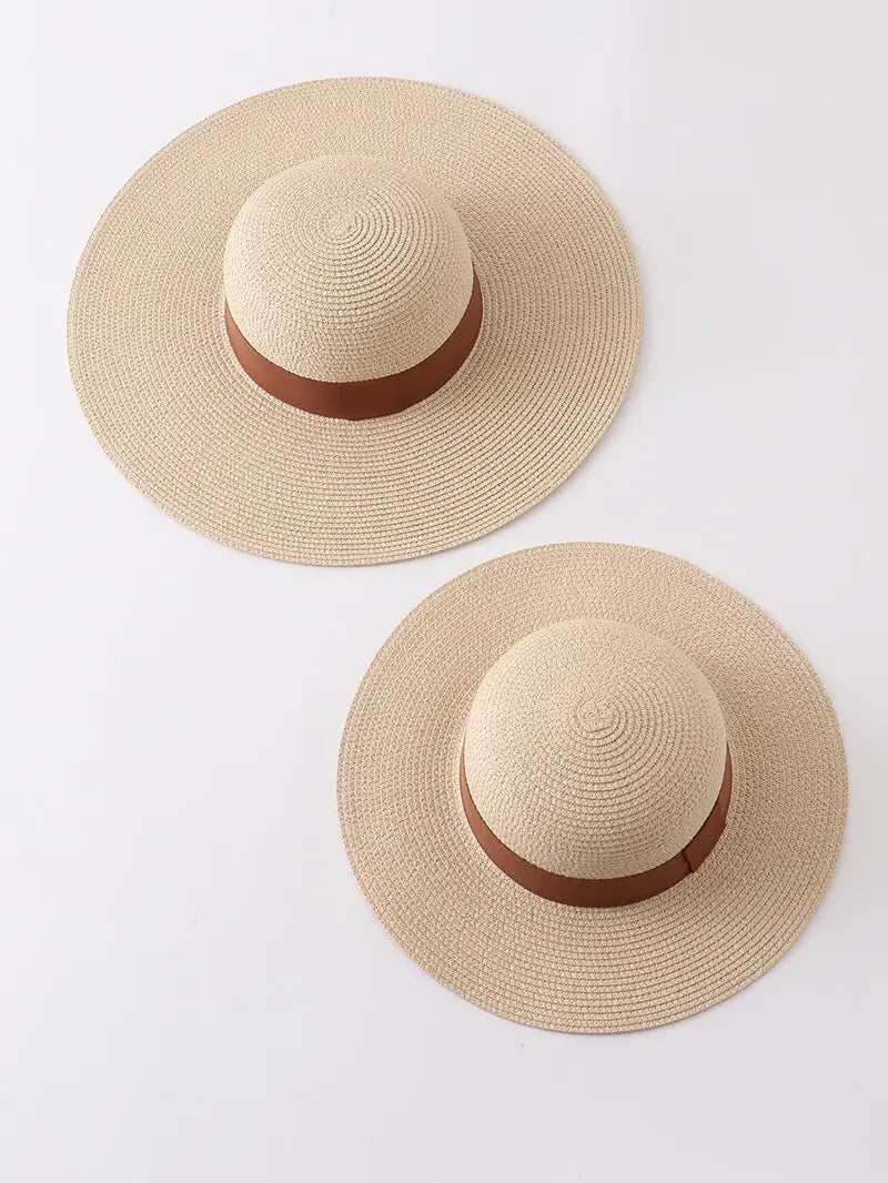 Mommy & me straw hats