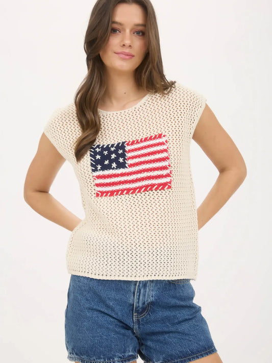 American flag top