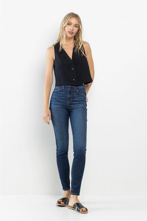SneakPeek High rise classic solid skinny jeans