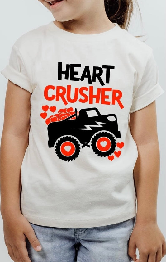 Kids heart crusher tee