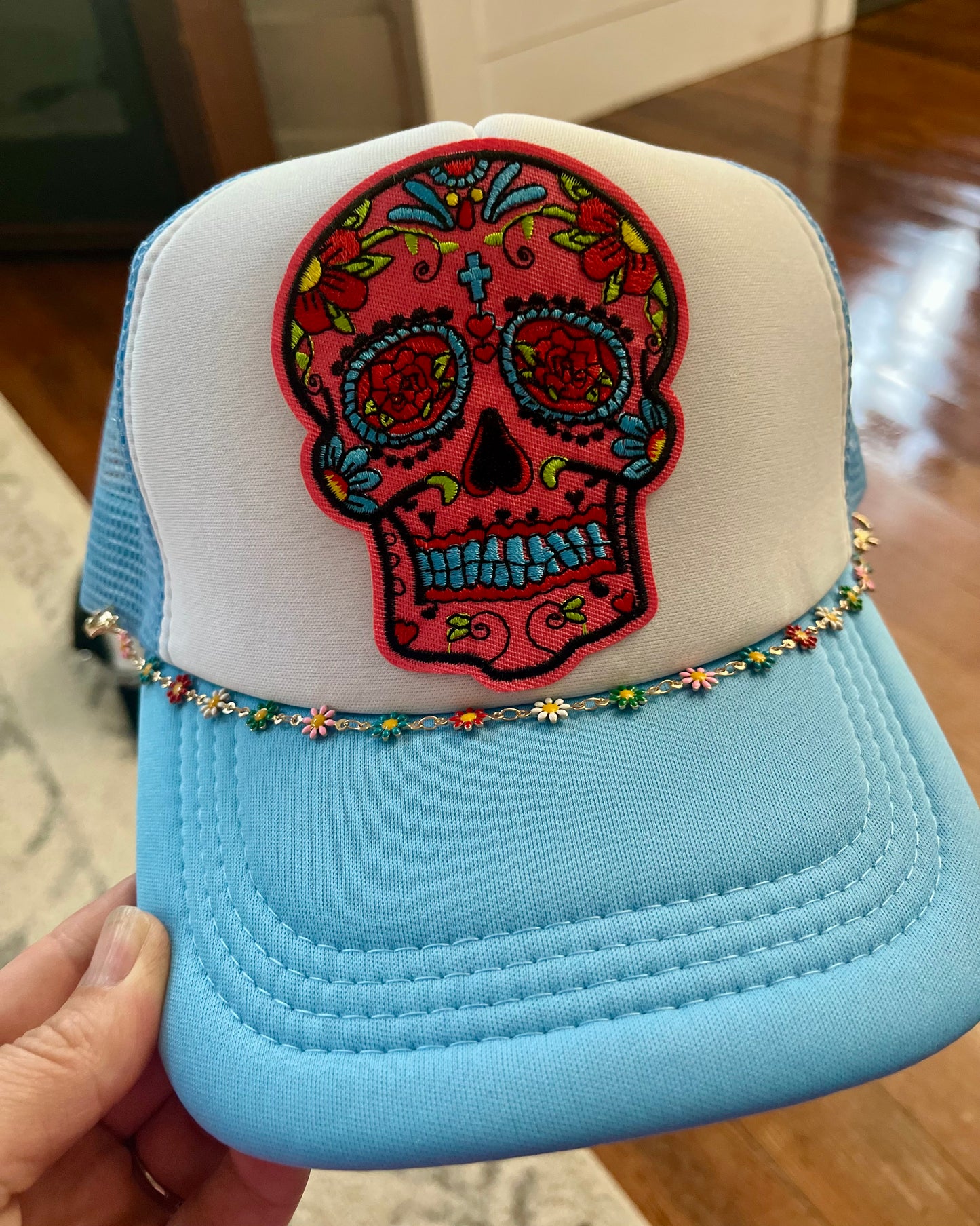 Trucker Hats-Sugar Skulls