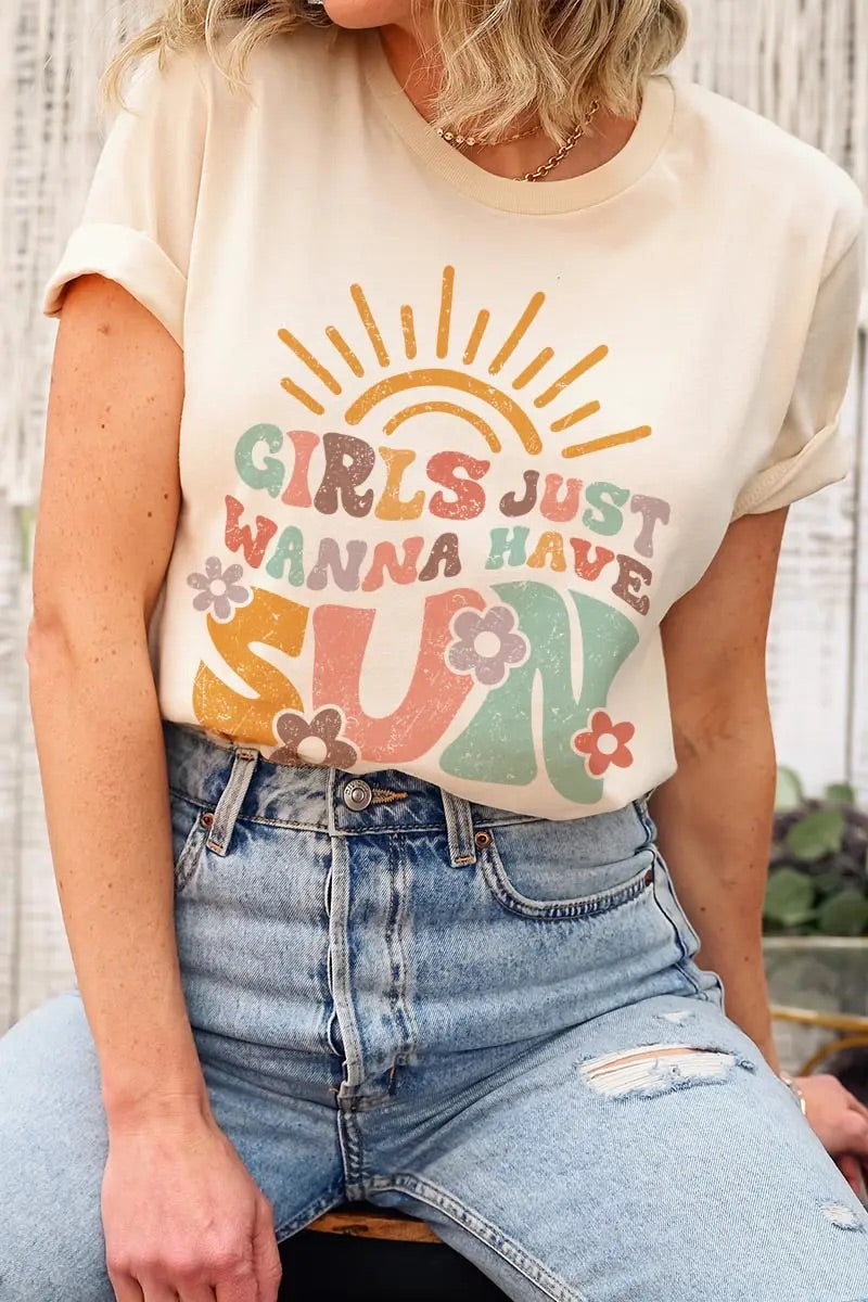 Girls just wanna have best sale sun shirt