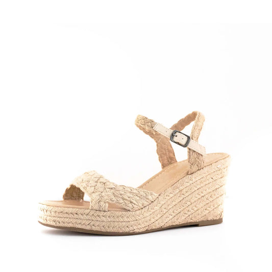 Natural Jute wedge