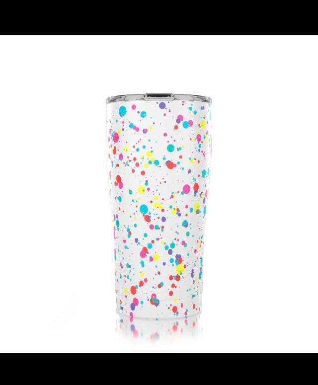 Splatter paint stainless tumbler-20 oz