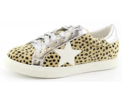 Silver Cheetah sneakers