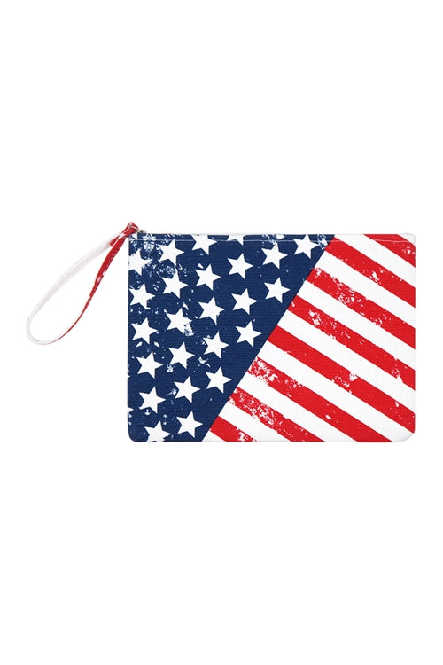 American flag pouch