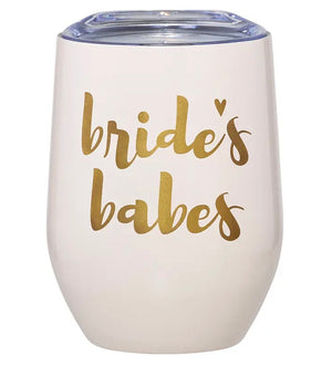 Bride’s babes wine tumbler