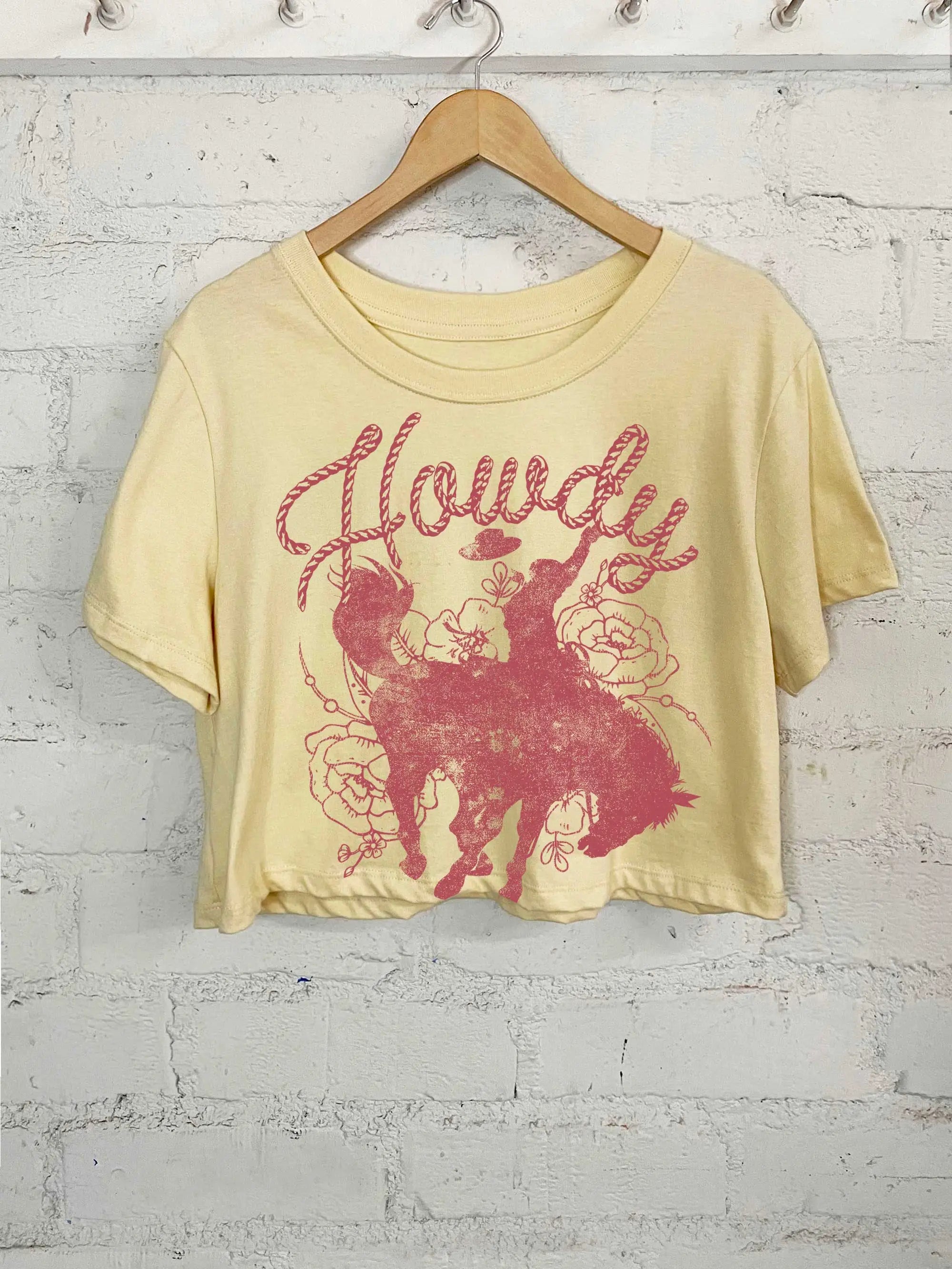Howdy cropped top