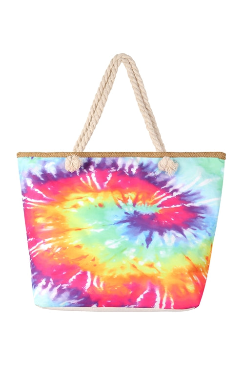 Pink Tie Dye Tote