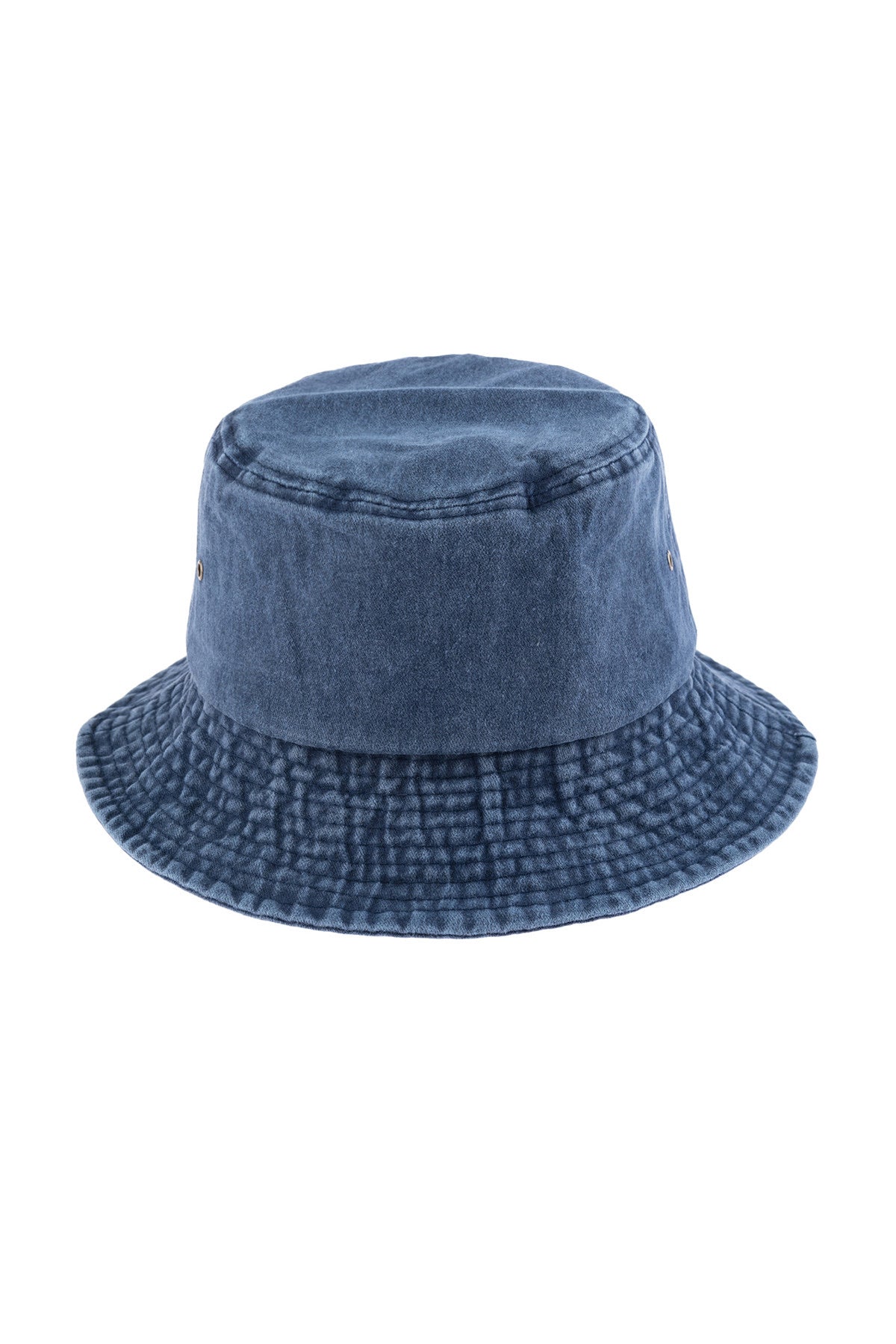 Blue acid wash summer hat