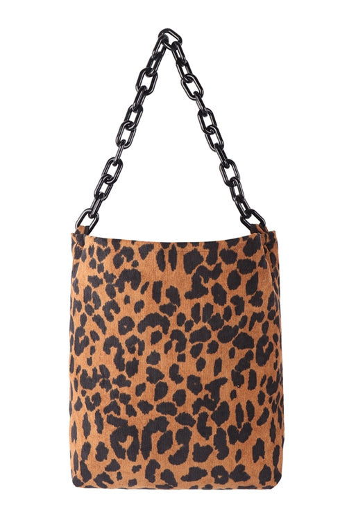 Chain fashion bag-leoard